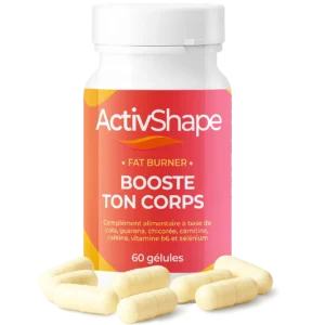 ActivShape complément sportif chrome L-carnitine thé vert cayenne 2026